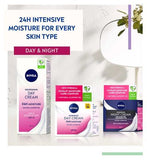 NIVEA 24H Moisture Nourishing Day Cream for Dry & Sensitive Skin SPF30 50ml