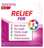 Broncho 5 in 1 Multi-Symptom Action Cough Syrup 120ml