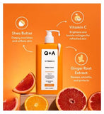 Q+A Vitamin C Body Cream 250ml