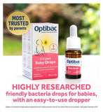 Optibac Baby Drops Gut Supplement - 30 Servings