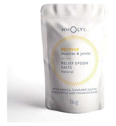 WholyMe Recover Relief Salts Natural 1kg