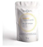 WholyMe Recover Relief Salts Natural 1kg