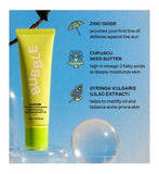 Bubble Plus One Tinted Daily Mineral Sunscreen Broad Spectrum SPF 30