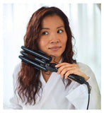 Love My Hair Ceramic Hair Waver in Black