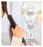 Love My Hair Ceramic 2 in 1 Hair Straighteners