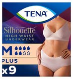 TENA Silhouette Incontinence Pants Plus Medium High Waist Cream 9s