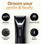 MANSCAPED The Lawn Mower 5.0 Ultra Essentials Kit, Electric Body Hair Trimmer Shaving Set