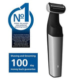 Philips Series 5000 Cordless and Showerproof Body Groomer with Back Attachment and Skin Comfort System - BG5021/15