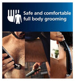 Philips Series 5000 Cordless and Showerproof Body Groomer with Back Attachment and Skin Comfort System - BG5021/15