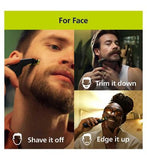 Philips OneBlade Pro 360 for Face & Body with 20-in-1 Adjustable Comb, Charging Stand, Travel Case & Extra 360 Blade - QP6652/61