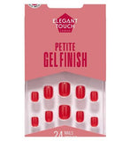 Elegant Touch Petite Nails Colour Red Rose