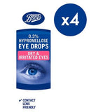 Boots Hypromellose 0.3% Eye Drops - 10ml Bundle