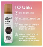 Josh Wood Colour Airbrush Root Spray Brown 75ml