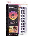 KISS imPRESS No Glue Eyelash Cluster - Spiky