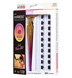 KISS imPRESS No Glue Eyelash Cluster - Spiky