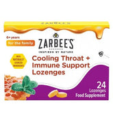 Zarbee’s Cooling Throat + Immune Support Lozenges 24 Count