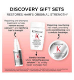Kérastase Première Discovery Gift Set for Damaged Hair with Pure Citric Acid (Travel-Size Pre-Shampoo, Shampoo and Mask)