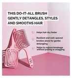FUL Vented Hair Brush - Pink