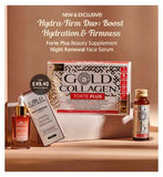 Gold Collagen Hydra-Firm Bundle<br/>Limited Edition Bundle Featuring Forte Plus Skincare Supplement + Night Renewal Face Serum