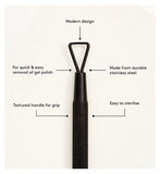 Mylee gel scraper black