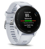 Garmin Forerunner® 255 Music, GPS Running Watch, White
