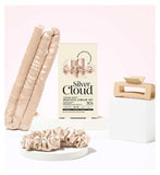 Silver Cloud Caramel Heatless Curler Set