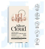 Silver Cloud Caramel Heatless Curler Set