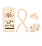 Silver Cloud Caramel Heatless Curler Set