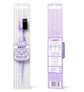 No Knot Co Edge Control Brush Lilac