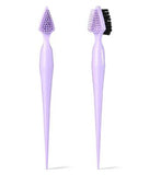 No Knot Co Edge Control Brush Lilac