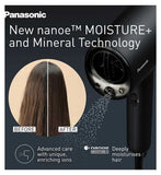 Panasonic Colour Protect Hair Dryer for Stronger Hair. EH-NA0J with Nanoe™ Moisture+ Technology with Smart Heat Sensors