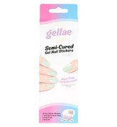 Gellae Gel Nail Sticker Aqua Pink Pearlescent