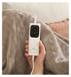 Dreamland Indulgent Days XL Electric Throw Geometric Grey 140 x 180cm