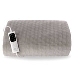 Dreamland Indulgent Days XL Electric Throw Geometric Grey 140 x 180cm