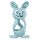 Bobbie Bunny Baby Teether Toy Eucalyptus Green | Twist & Bounce Teething Toy