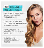 Nioxin Scalp + Hair Thickening System 3 for Coloured, dry and damaged hair Treated Hair with Light Thinning, Trial Kit