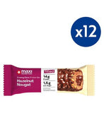 Maxi Nutrition Creamy Core Hazelnut Nougat Protein Bar 45G x 12 Bundle