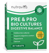 Nutravita Digestive Health & Gut Supplement – 30 Capsules