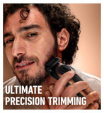 King C Gillette Beard Trimmer PRO with 2 Combs and Brush