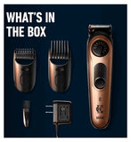 King C Gillette Beard Trimmer PRO with 2 Combs and Brush