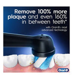 Oral-B iO4 Black Electric Toothbrush Radiant Whitening Gift Set