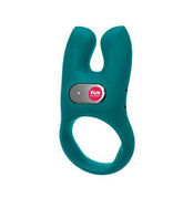 Fun Factory NOS Lovering Deep Sea Blue Vibrating Cock Ring