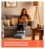 Silentnight Comfort Control Cosy Heated Footwarmer - Grey