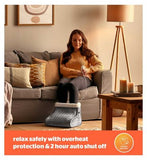 Silentnight Comfort Control Cosy Heated Footwarmer - Grey