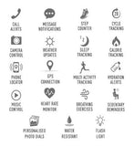 Reflex Active Series 12 Navy Strap Smart Watch