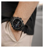 Reflex Active Series 38 Black Silicone Strap Sports Smart Calling Watch