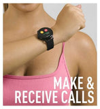 Reflex Active Series 22 Black Smart Calling Watch