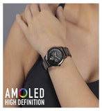 Reflex Active Series 31 Black Stainless Steel Strap Amoled Smart Calling Watch