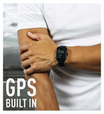 Reflex Active Series 44 Black Silicone Amoled GPS Sports Smart Calling Watch