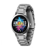 Reflex Active Series 31 Stainless Steel Bracelet Amoled Smart Calling Watch